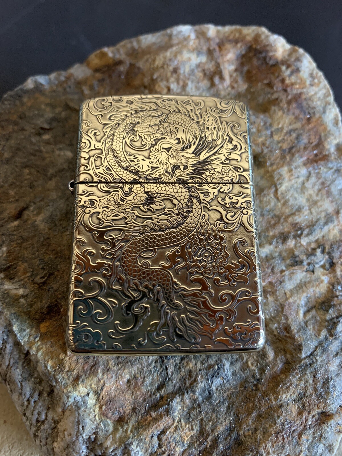 ZIPPO DRAGON LIGHTER RARE ZIPPO 5-SIDE ZIPPO DRAGON ZIPPO DRAGON LIGHTER RARE ZIPPO 5-SIDE ZIPPO DRAGON
