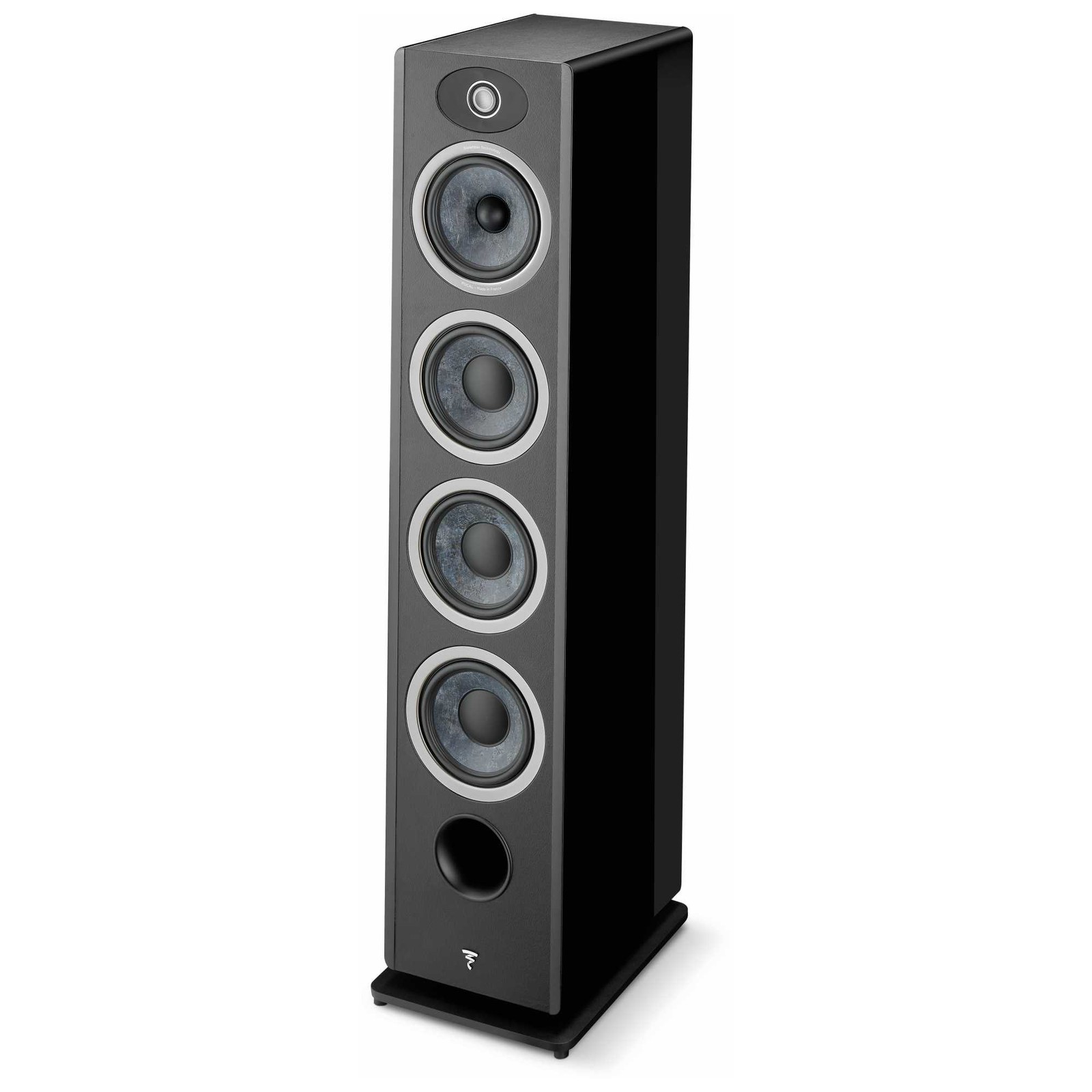 Focal Vestia No3 Slender 3-Way Floorstanding Loudspeaker finished in Black - ...