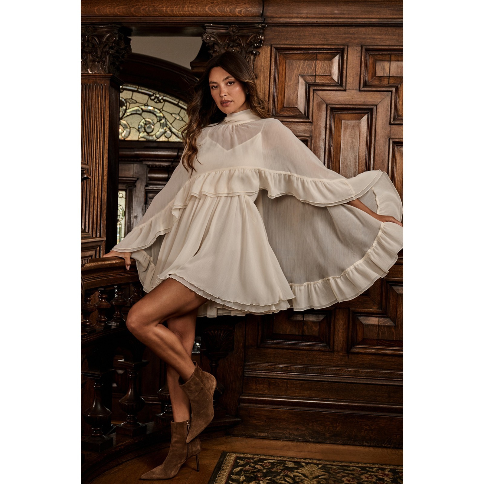Altar'd State Indigo Mini Dress Altar'd State Indigo Mini Dress