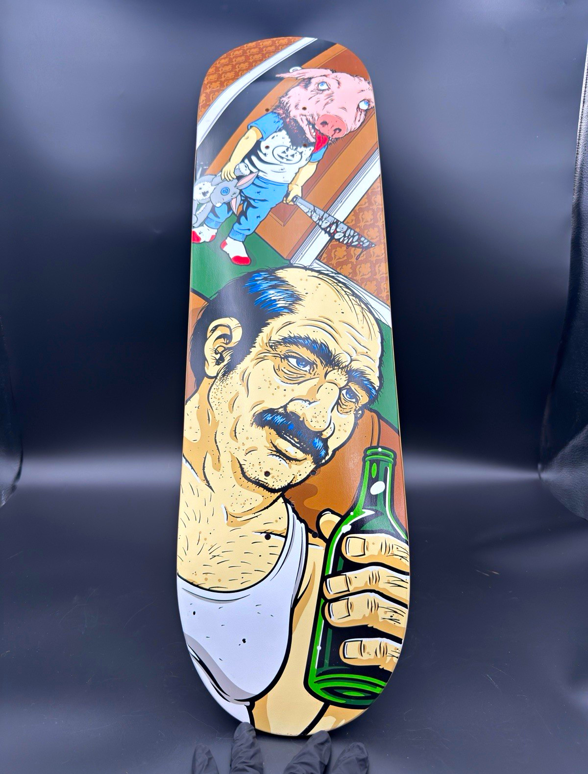 Supreme X Sean Cliver Collab Skateboard Deck “Hotel” 