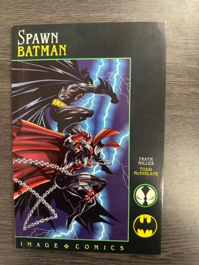 Spawn Batman Todd McFarlane 1994 News Stand Edition Low Print Run Image Comics