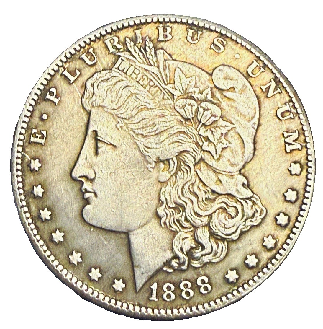 1888-S Morgan Silver Dollar 90% Silver Low Mintage 657,000 San Francisco 1888-S Morgan Silver Dollar 90% Silver Low Mintage 657,000 San Francisco