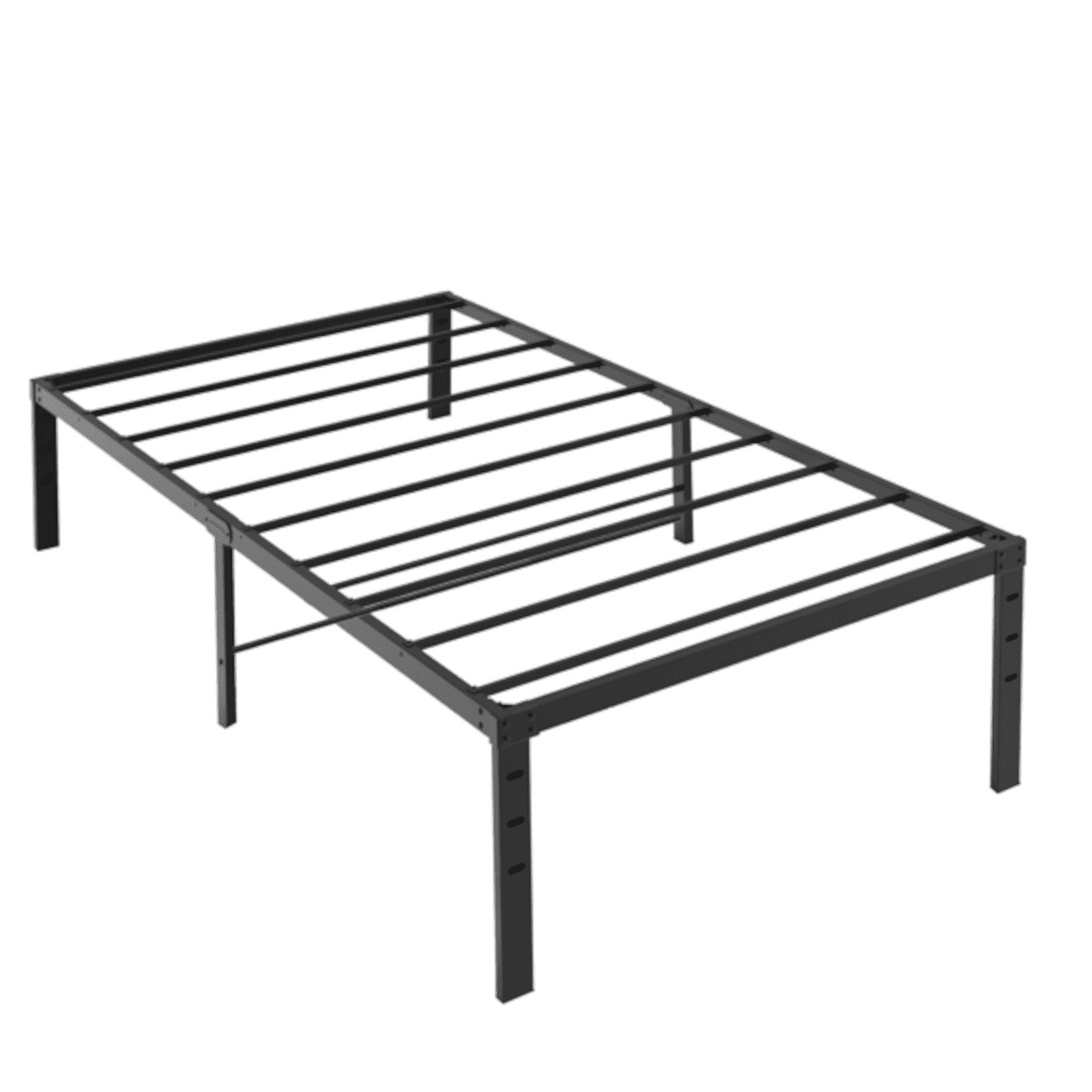Alvantor Twin Size Simple Basic Platform Metal Bed Frame - 14 Inch Bed Height Alvantor Twin Size Simple Basic Platform Metal Bed Frame - 14 Inch Bed Height