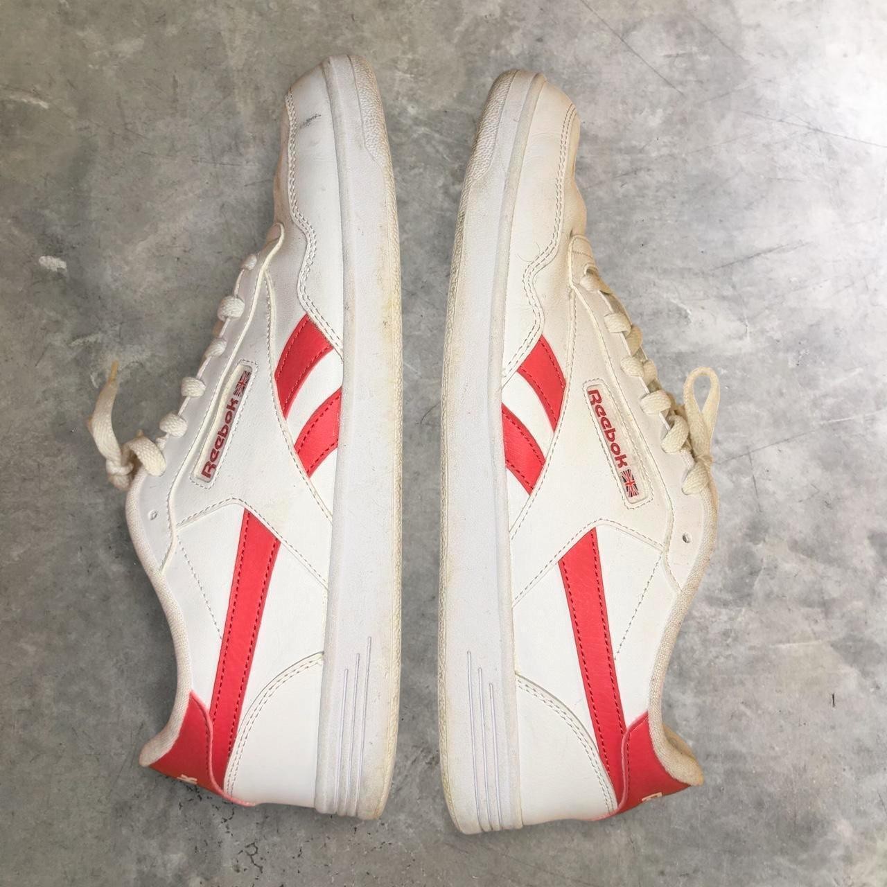 white Reebok sneakers white Reebok sneakers