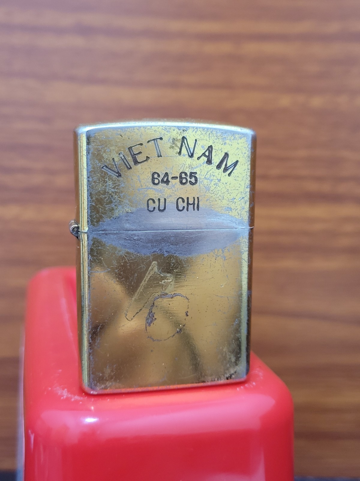Vintage 1964-65 Zippo Lighter Vietnam War 