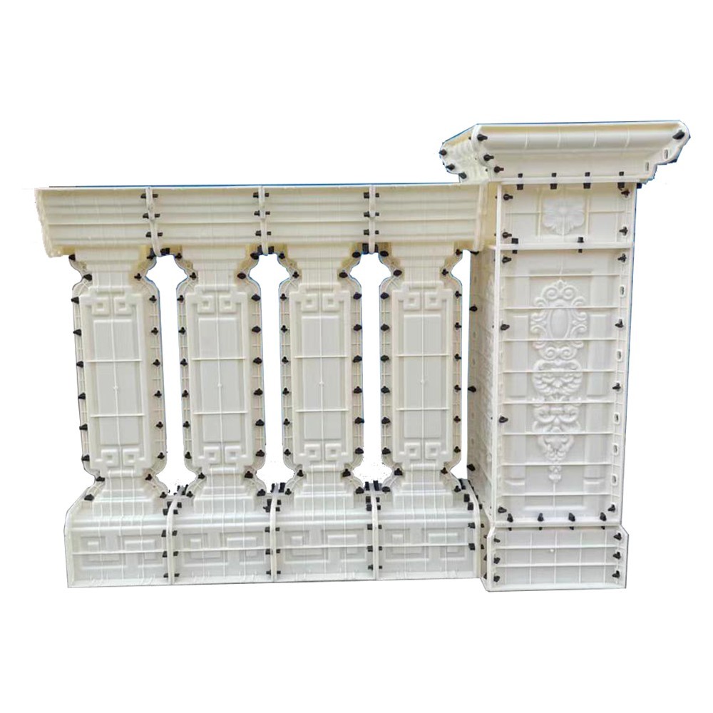 Roman Column Railing Mold 90cm Villa Balcony Guardrail Cast-in-Place Cement Colu Roman Column Railing Mold 90cm Villa Balcony Guardrail Cast-in-Place Cement Colu