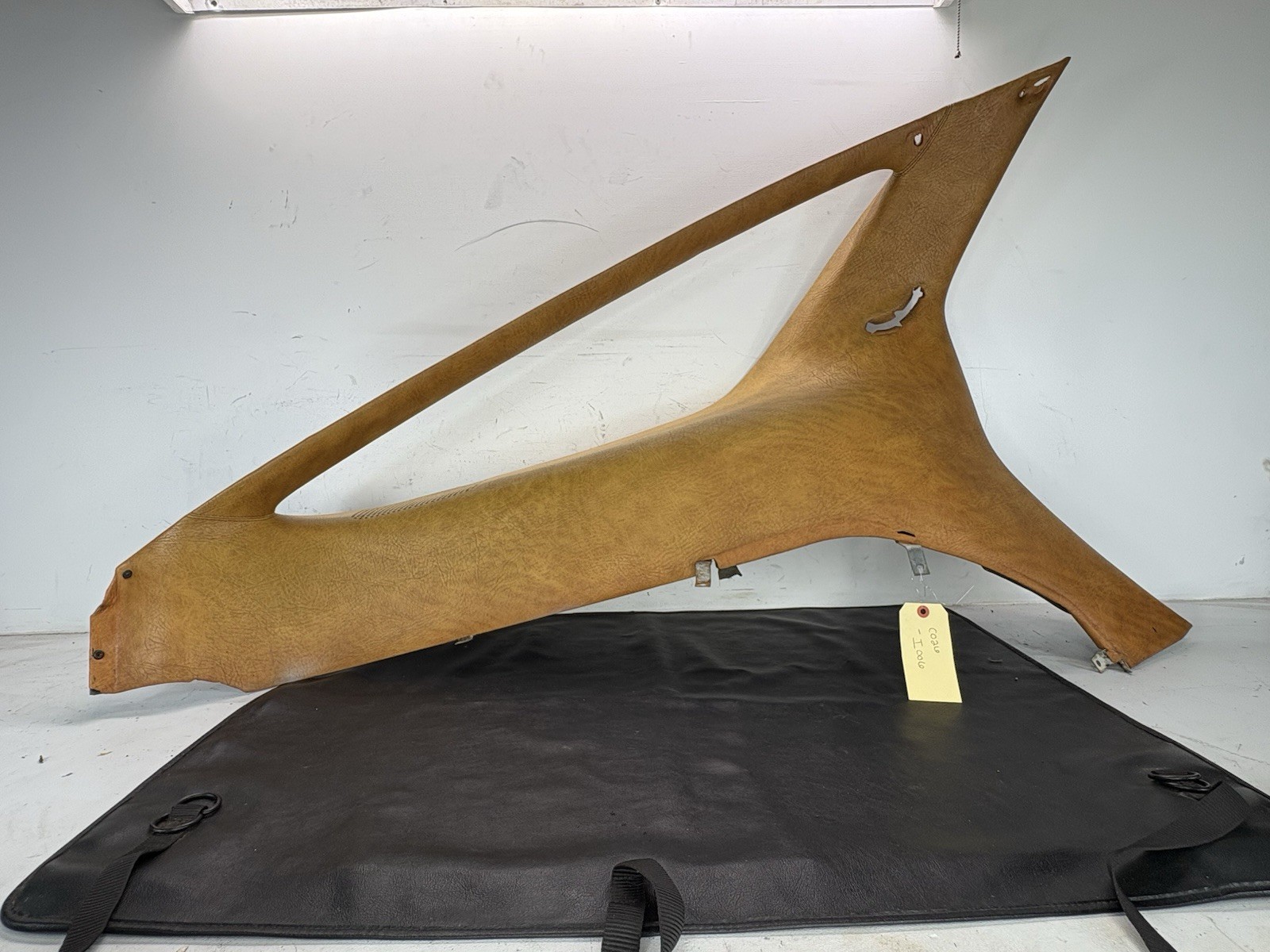 1978-1982 Porsche 928 Cork Vinyl Rear Interior Quarter Panel Driver Side 