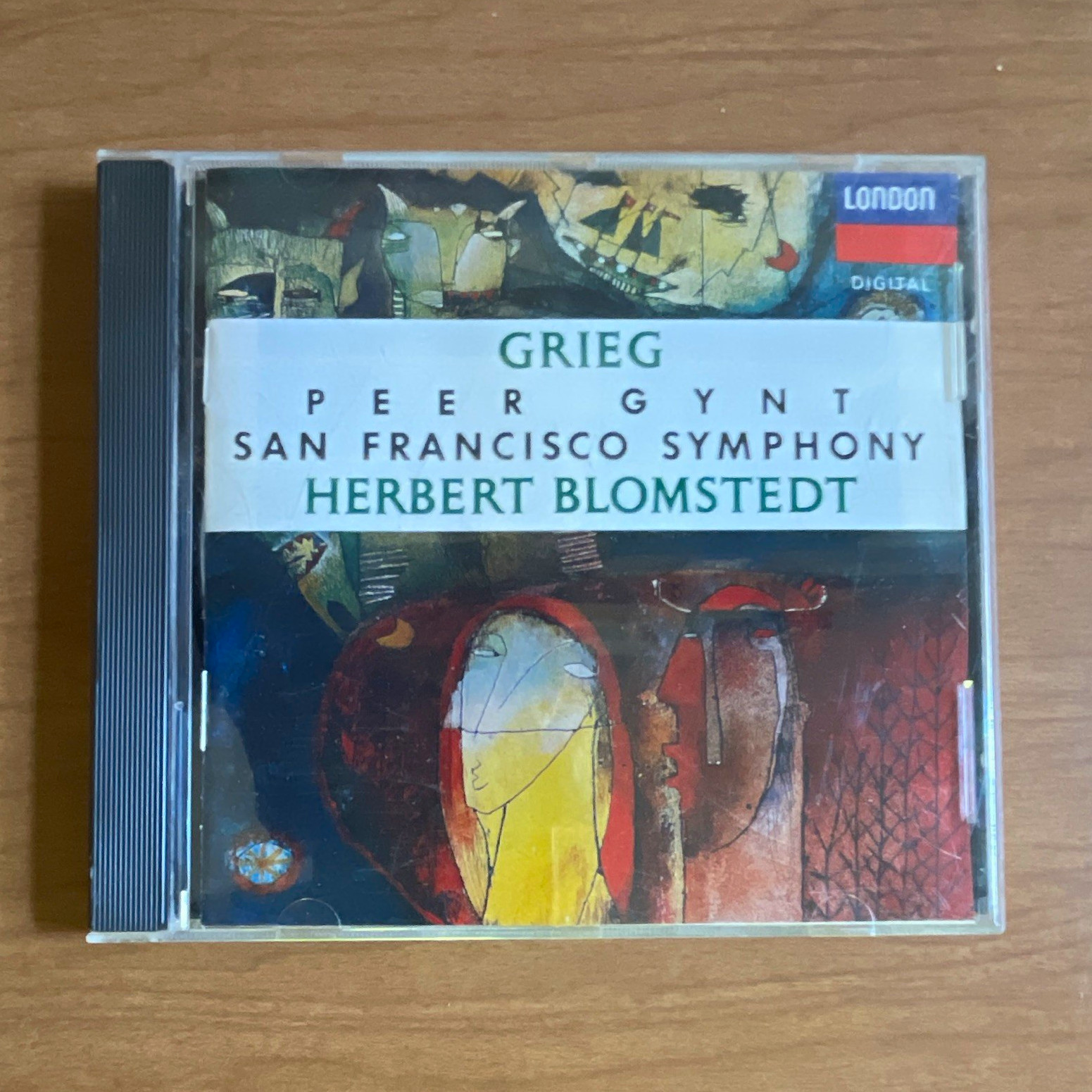 Grieg Peer Gynt Op. 23 (CD, 1990, London 425 448-2) Blomstedt DDD Grieg Peer Gynt Op. 23 (CD, 1990, London 425 448-2) Blomstedt DDD