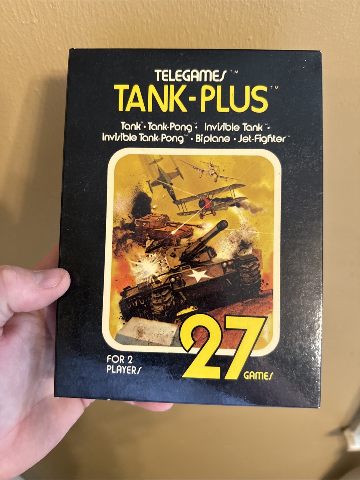 Tank Plus (TeleGames 27) - Atari 2600 Tank Plus (TeleGames 27) - Atari 2600