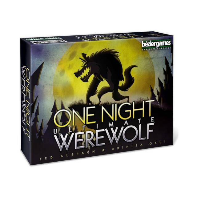One Night Ultimate Werewolf Card Game Bezier 689070013563 One Night Ultimate Werewolf Card Game Bezier 689070013563