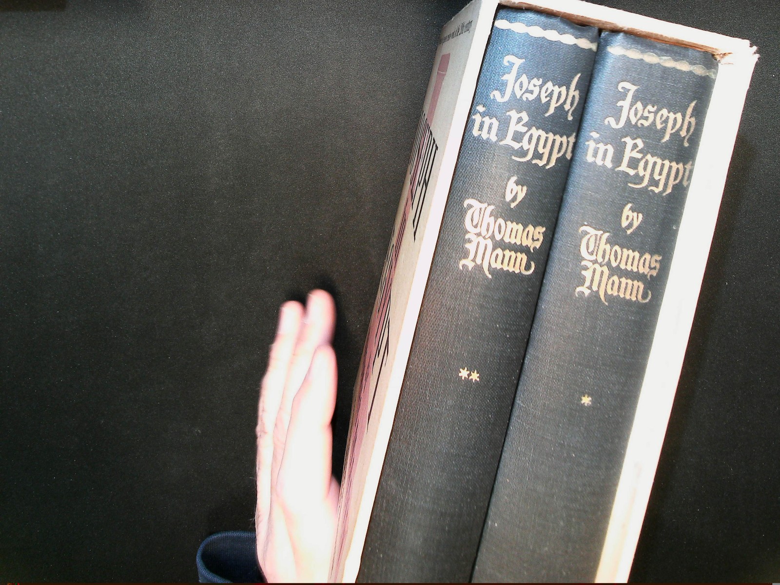 Joseph in Egypt Thomas Mann 2-Vol HC Set Slipcase Dust Jacket 1938 Knopf