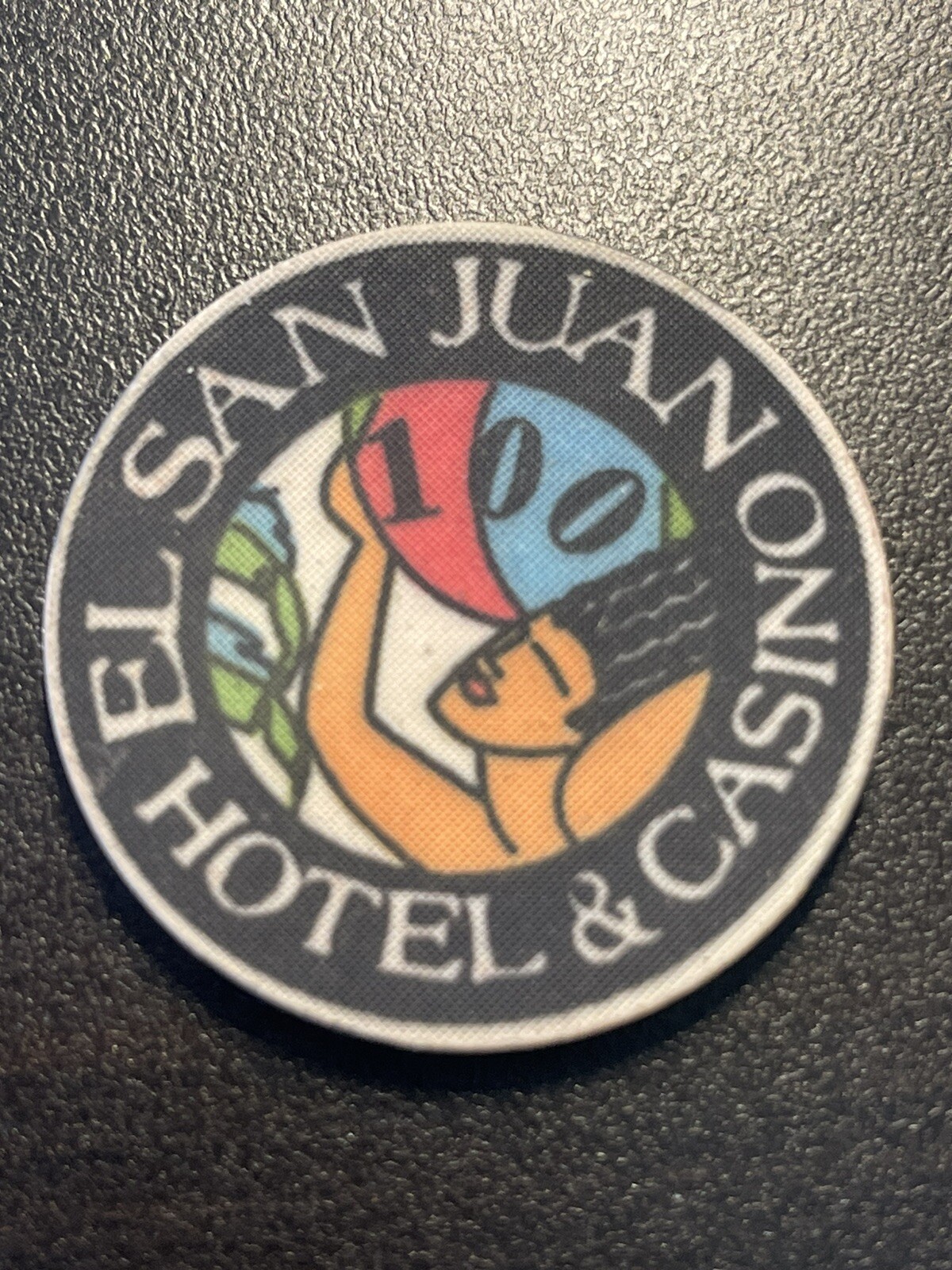 $100 El San Juan Puerto Rico Casino Chip ESJ-100 CC ***Rare Full Chip***