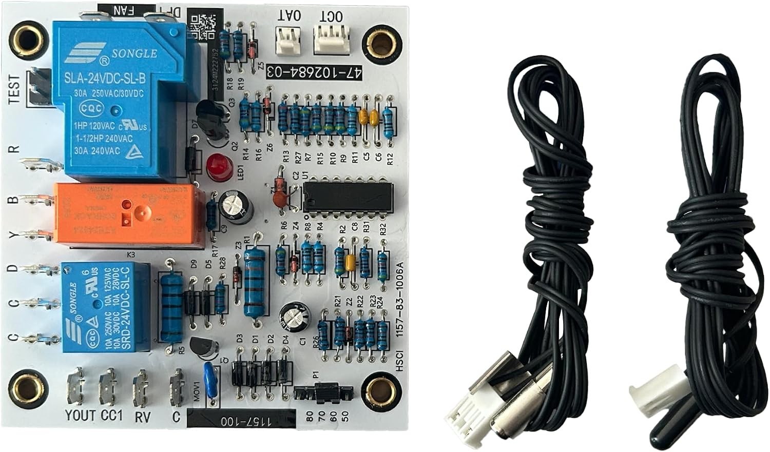 Defrost Control Board Replaces Rheem Ruud 47-21517-11 47-21517-16 47-102684-01 Defrost Control Board Replaces Rheem Ruud 47-21517-11 47-21517-16 47-102684-01