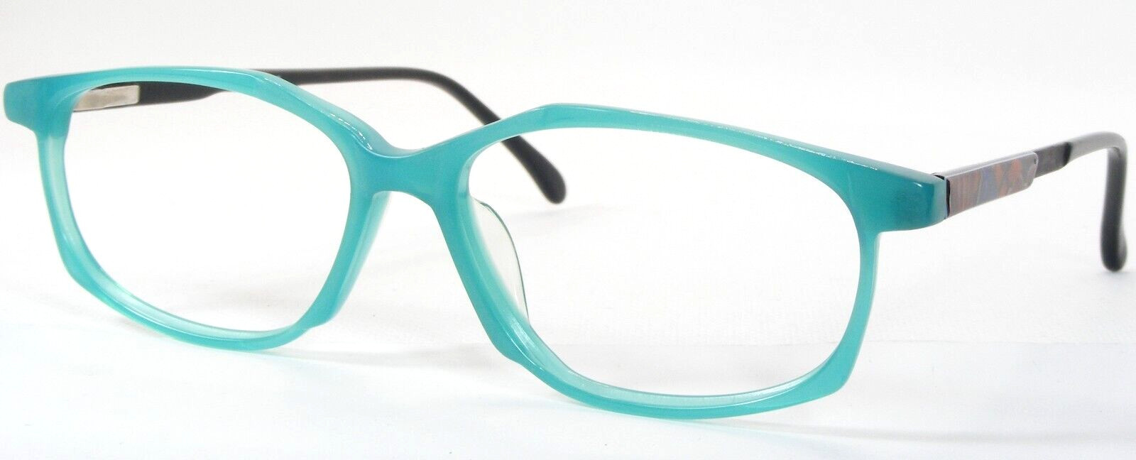 Vintage COCONUTS AMA 3138 002 Turquoise RARE EYEGLASSES GLASSES 56-15-140(NOTES)