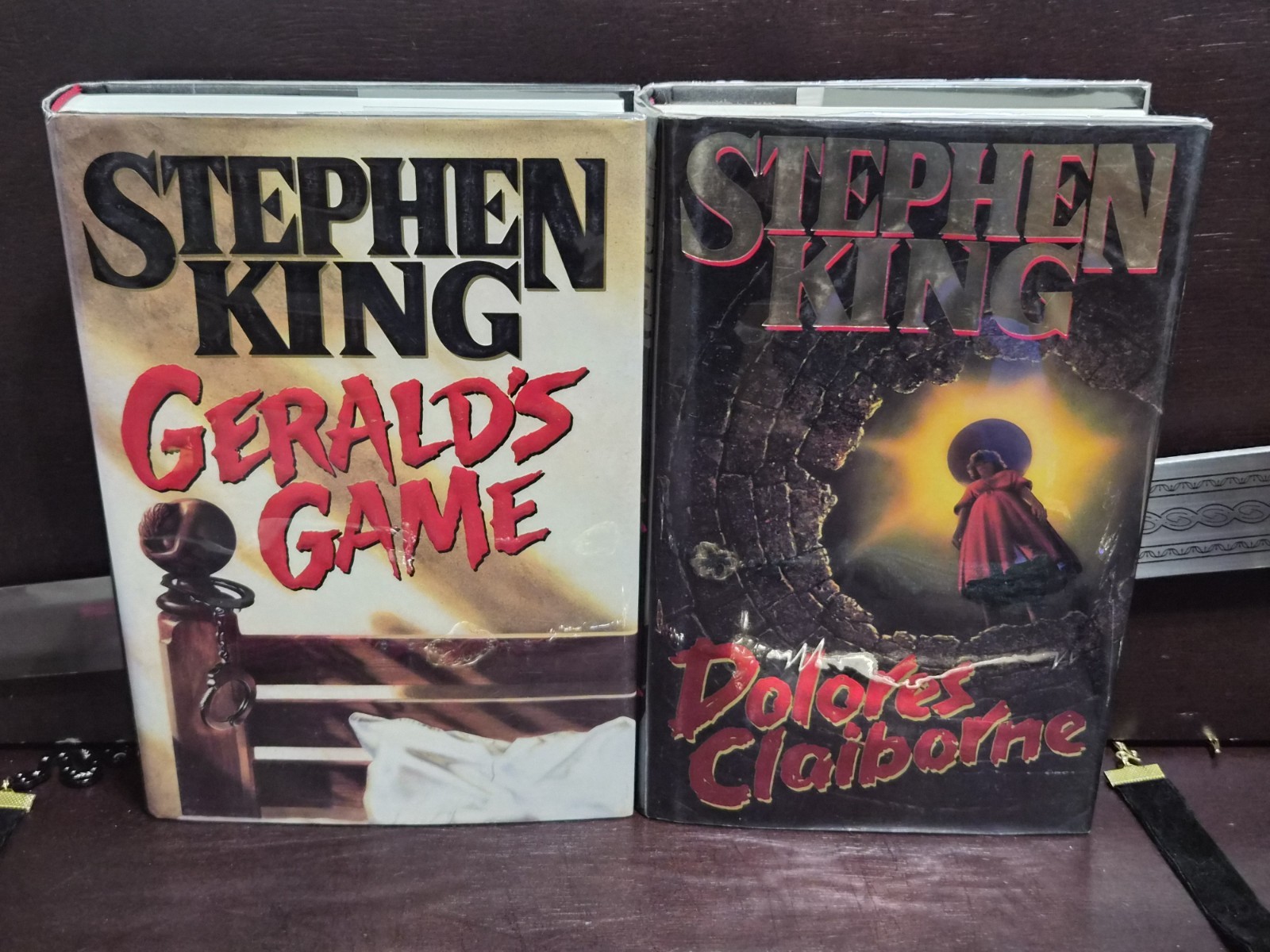 Stephen King GERALD\'S GAME & DOLORES CLAIBORNE 1992 Eclipse 1st/1st HCDJ LN