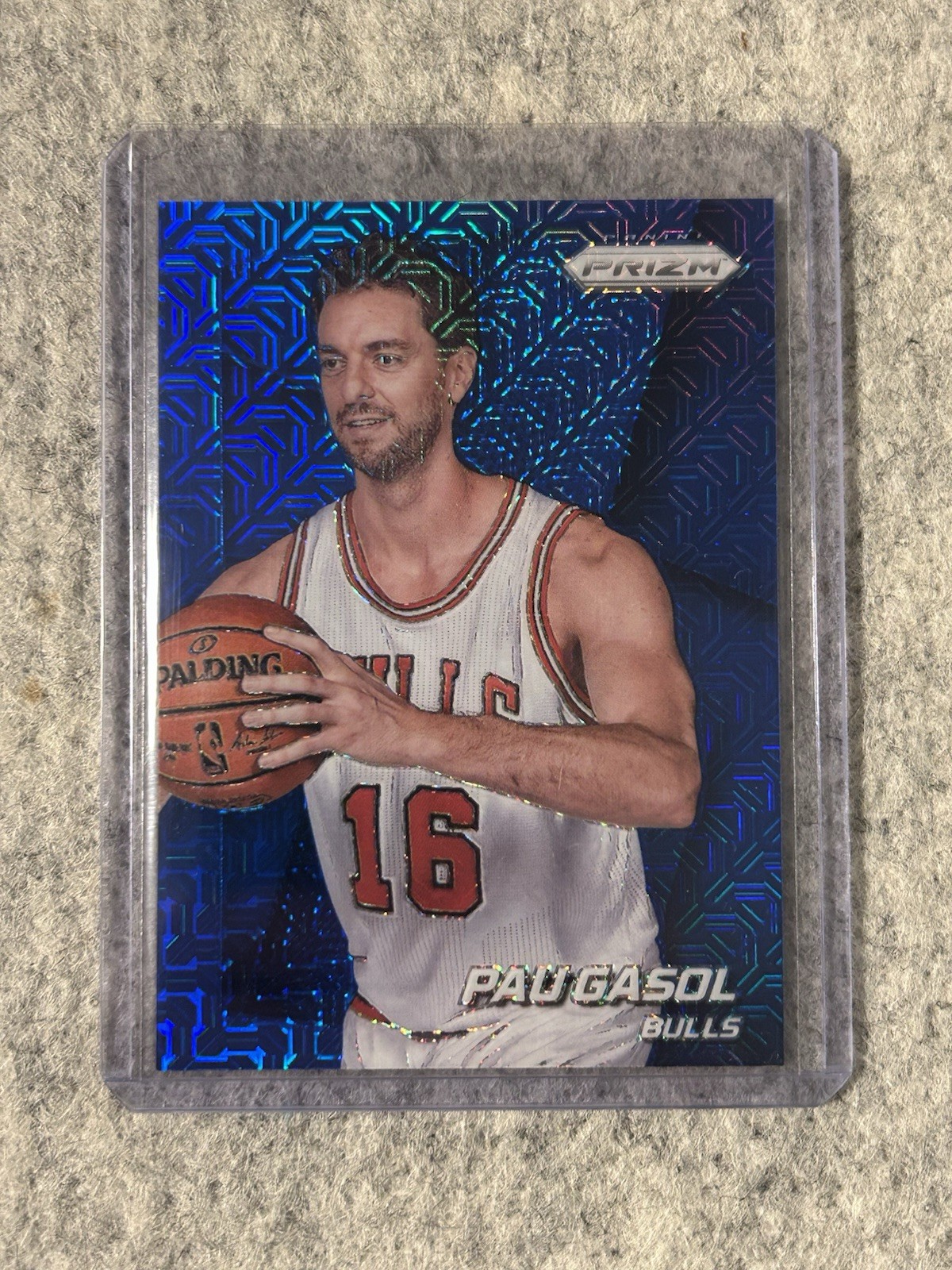 2014-15 Panini Prizm - Pau Gasol #110 Blue Mojo Prizm