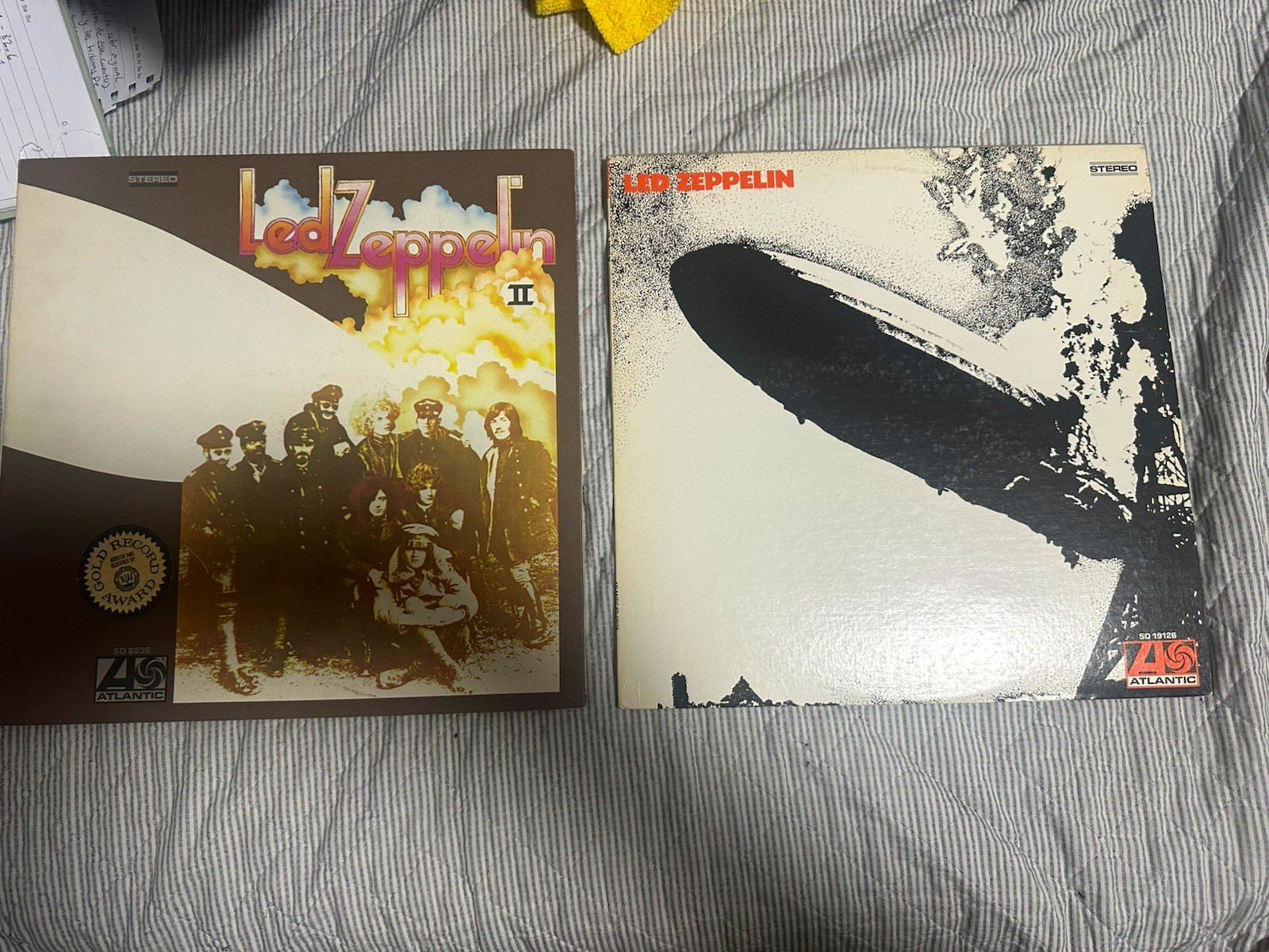 Led Zeppelin Led Zeppelin I and || early Us pressing