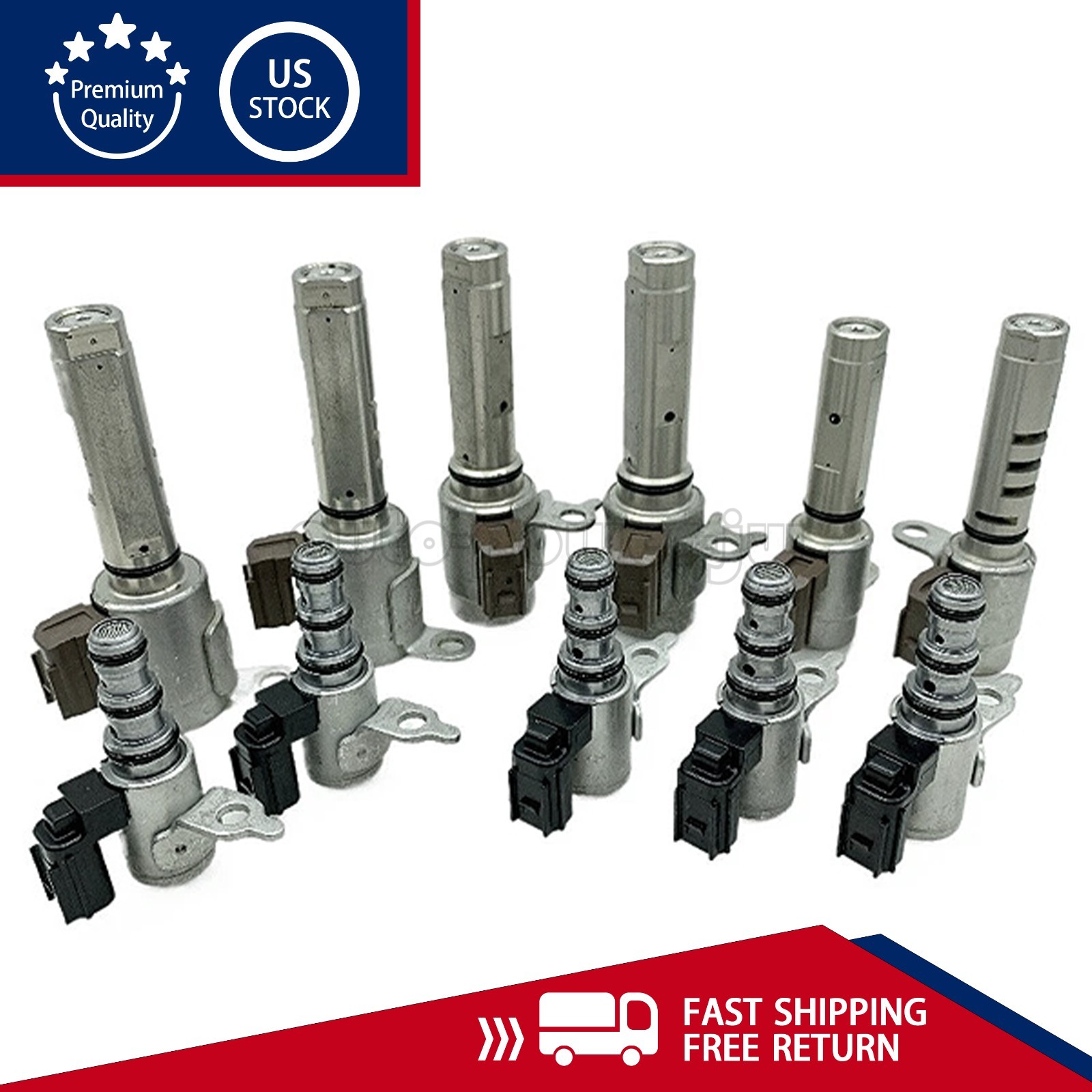 11PCS 8DCT MDSA M4JA Automatic Transmission Solenoid Set For 16-20 Acura TLX ILX