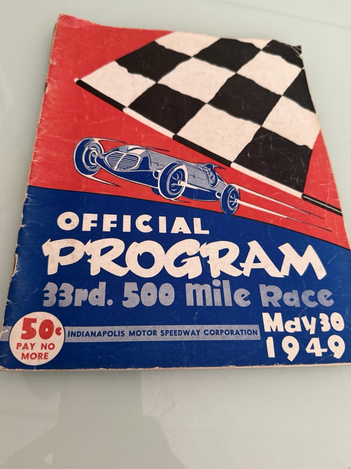 Floyd Clymer\'s 1955 Yearbook & 5 Vintage Indianapolis 500 Race Programs NICE