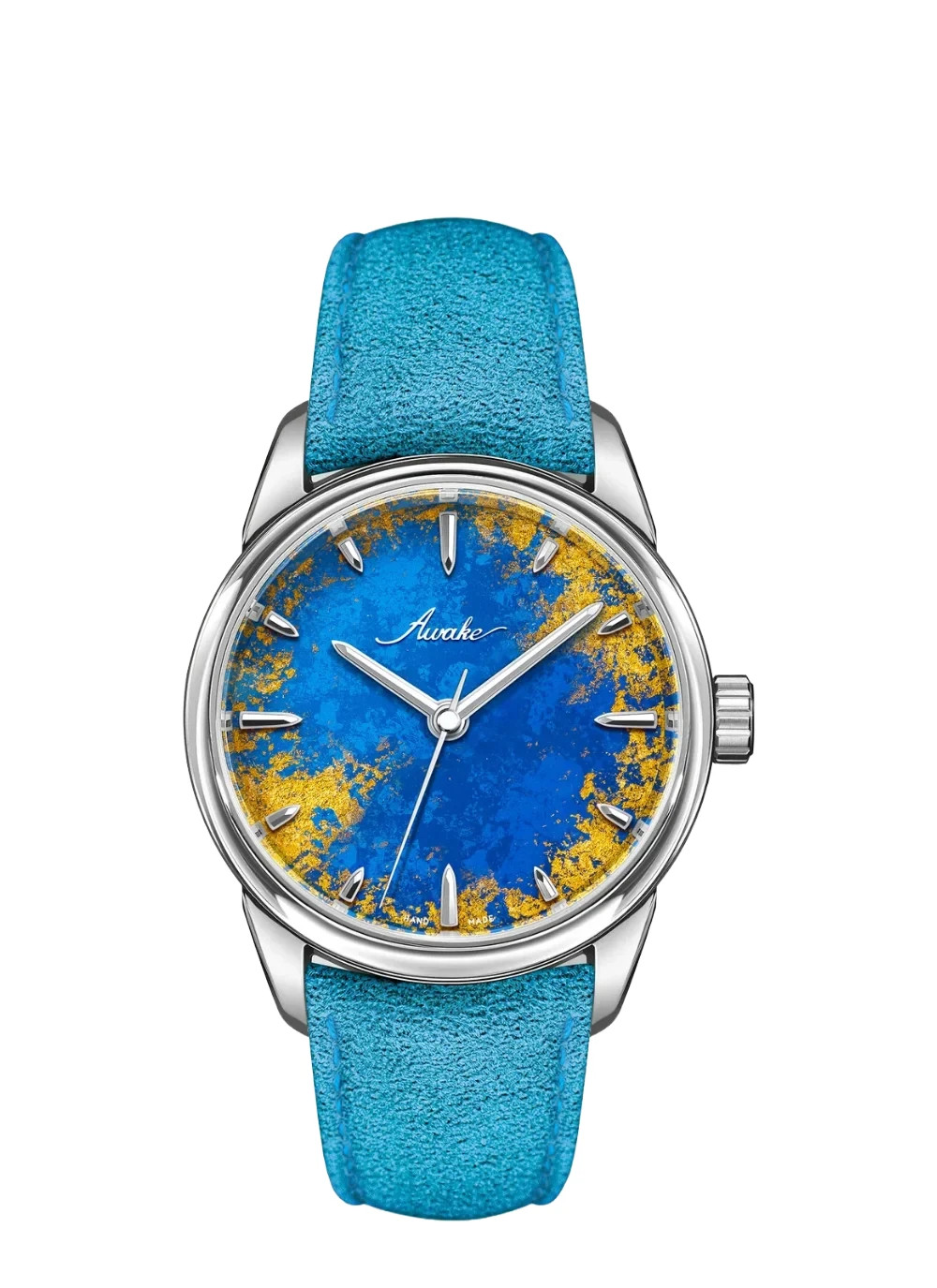 AWAKE Son Mài Frosted Leaf Royal Blue Limited Edition New Official Dealer AWAKE Son Mài Frosted Leaf Royal Blue Limited Edition New Official Dealer