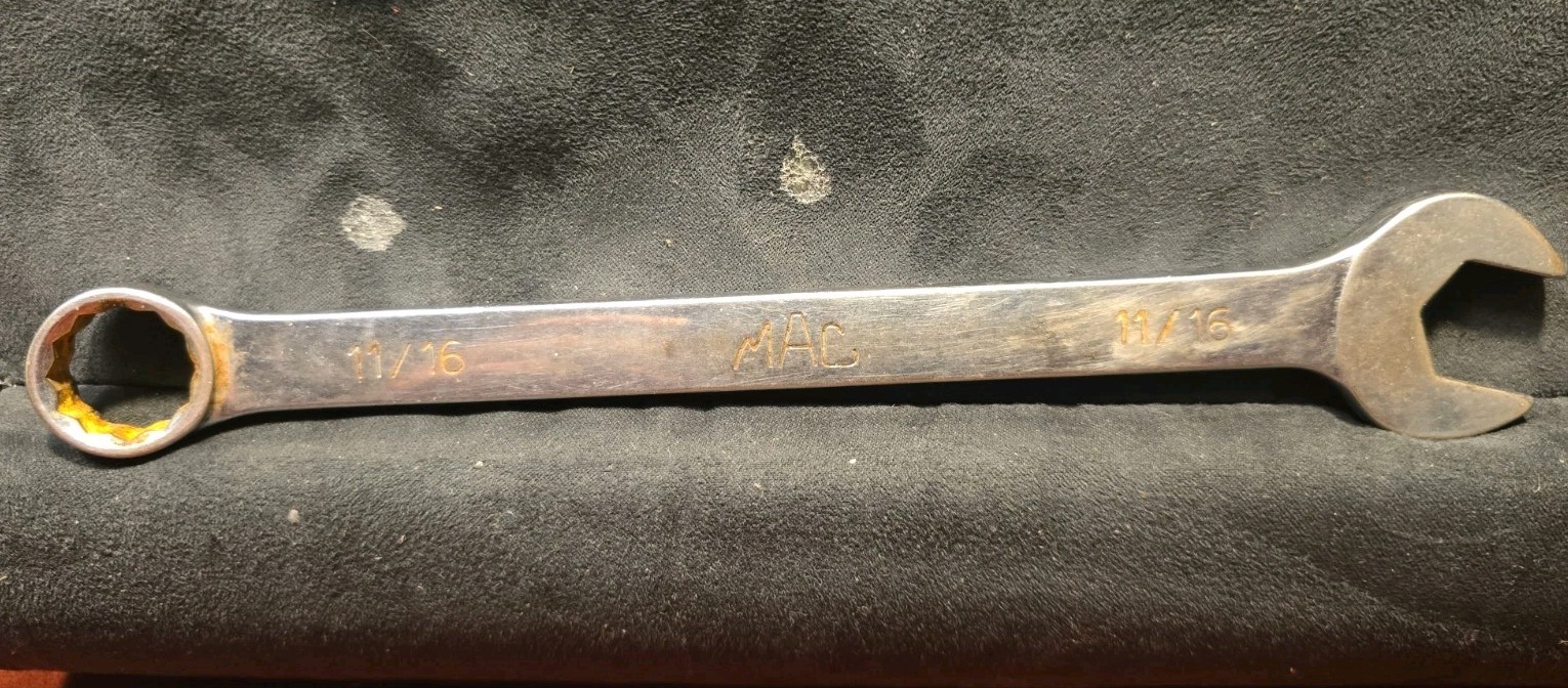 MAC Tools CL222 11/16 12 Point Combination Wrench MAC Tools CL222 11/16 12 Point Combination Wrench