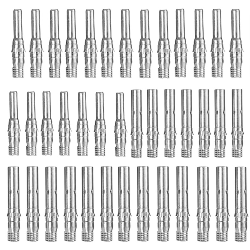 40PCS 20 Pair MC4Compatible Solar Connector Kit, 20 Pair Male & Female Pins C...