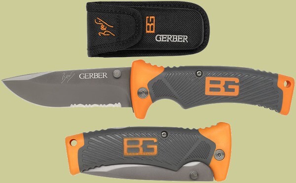 Gerber Bear Grylls Folding Knife with Sheath ~Brand New in Box~ Gerber Bear Grylls Folding Knife with Sheath ~Brand New in Box~