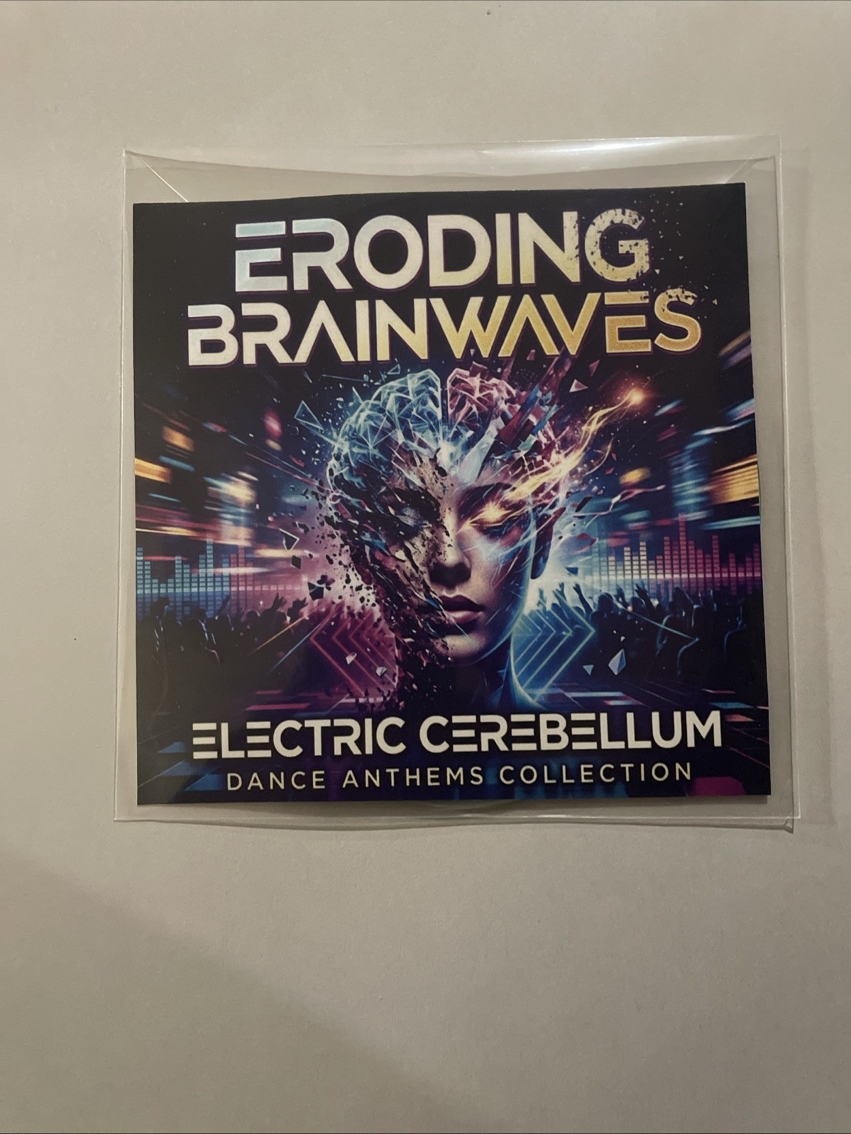 Eroding Brainwaves- Electric Cerebellum Cd Techno EDM Dubstep