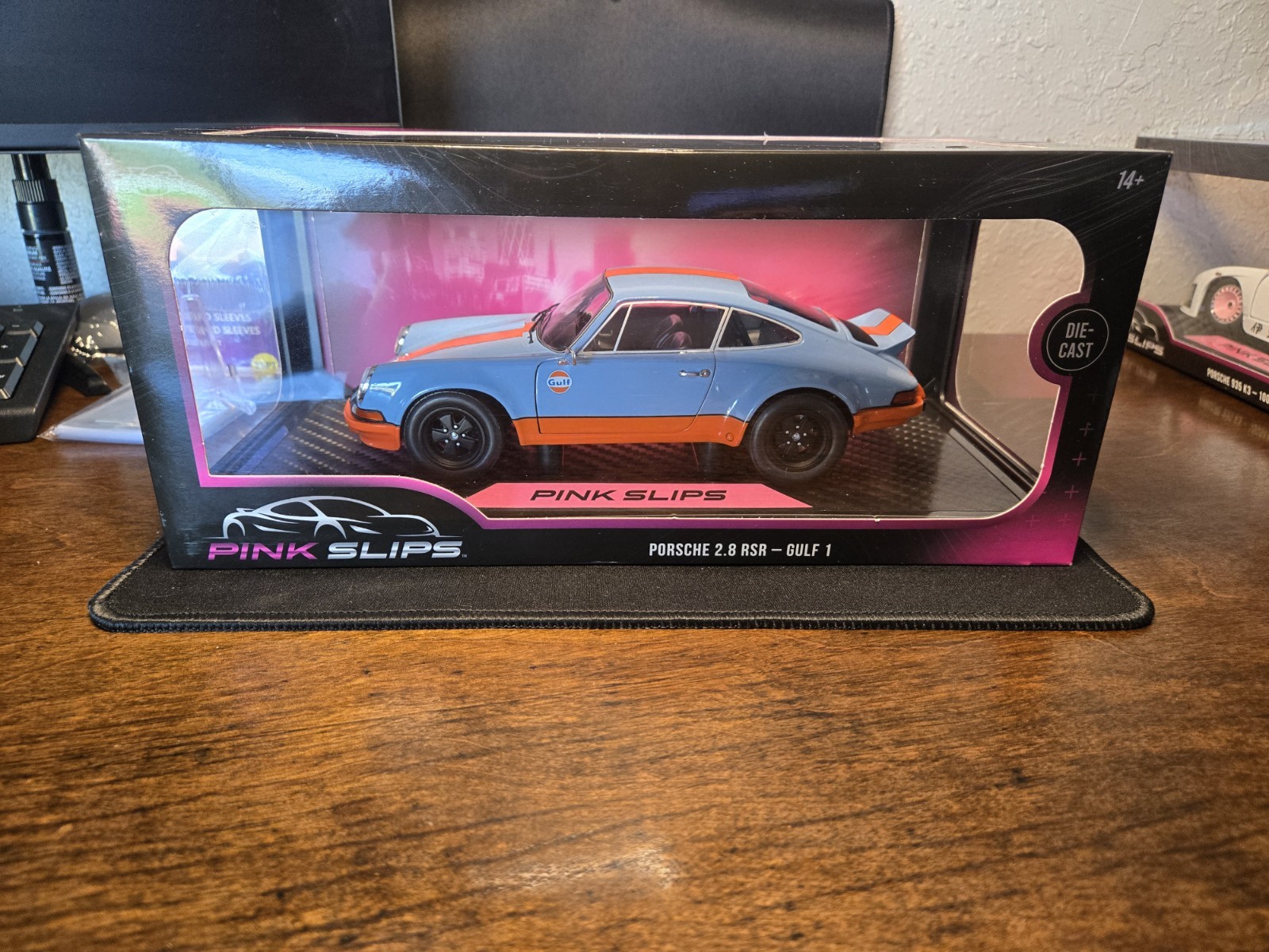 jada pink slips 1/18 Porsche 2.8 RSR - Gulf 1