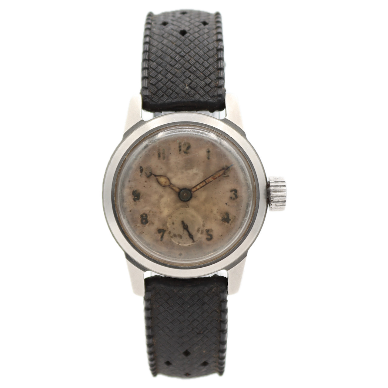 Vintage 32mm Bulova U.S. Military 15J Men's Mechanical Wristwatch Steel 1917-H Vintage 32mm Bulova U.S. Military 15J Men's Mechanical Wristwatch Steel 1917-H