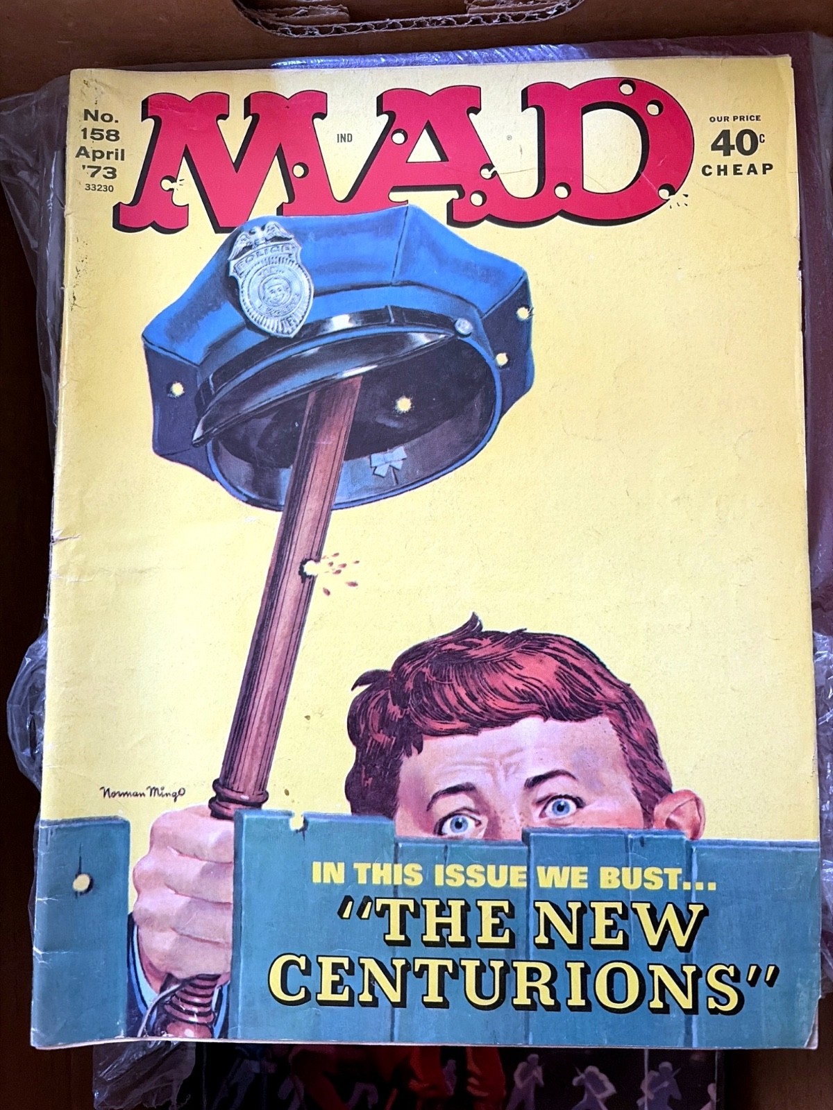 Vintage MAD Magazine Lot of 5 1973 1974 1975 1986 Alfred E Neuman