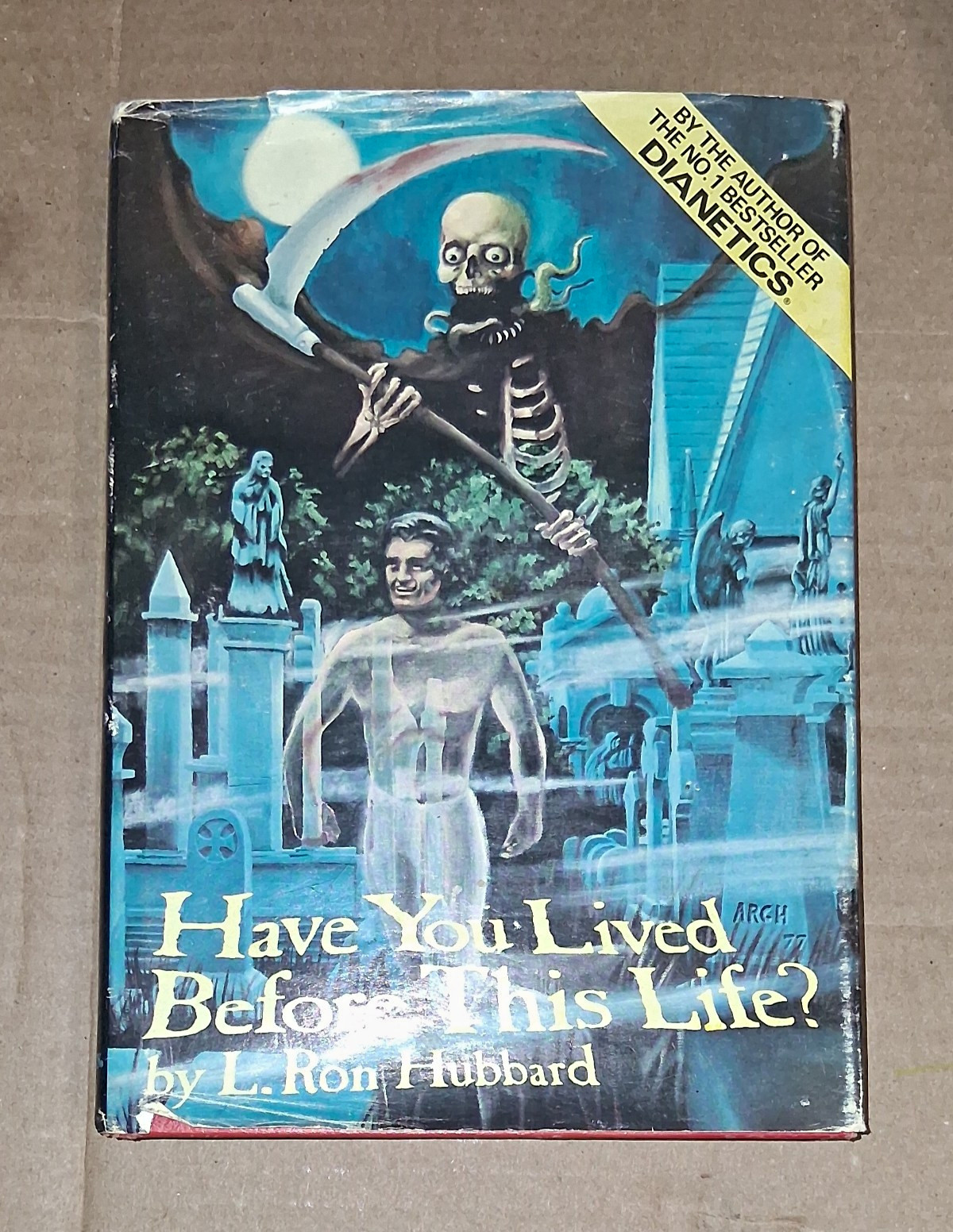 Vintage 1977 Have You Lived Before This Life L Ron Hubbard Hardcover W/ DJ