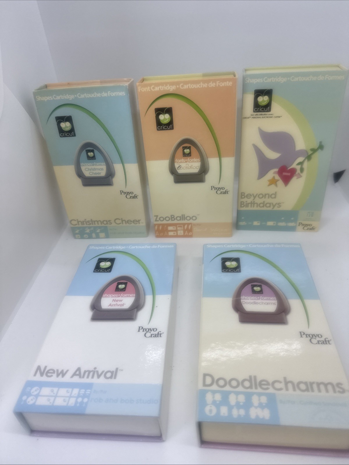 Cricut Cartridges Lot Of 5