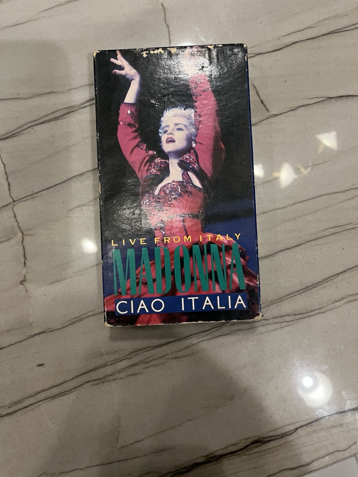 Madonna Ciao Italia Live From Italy VHS 1988