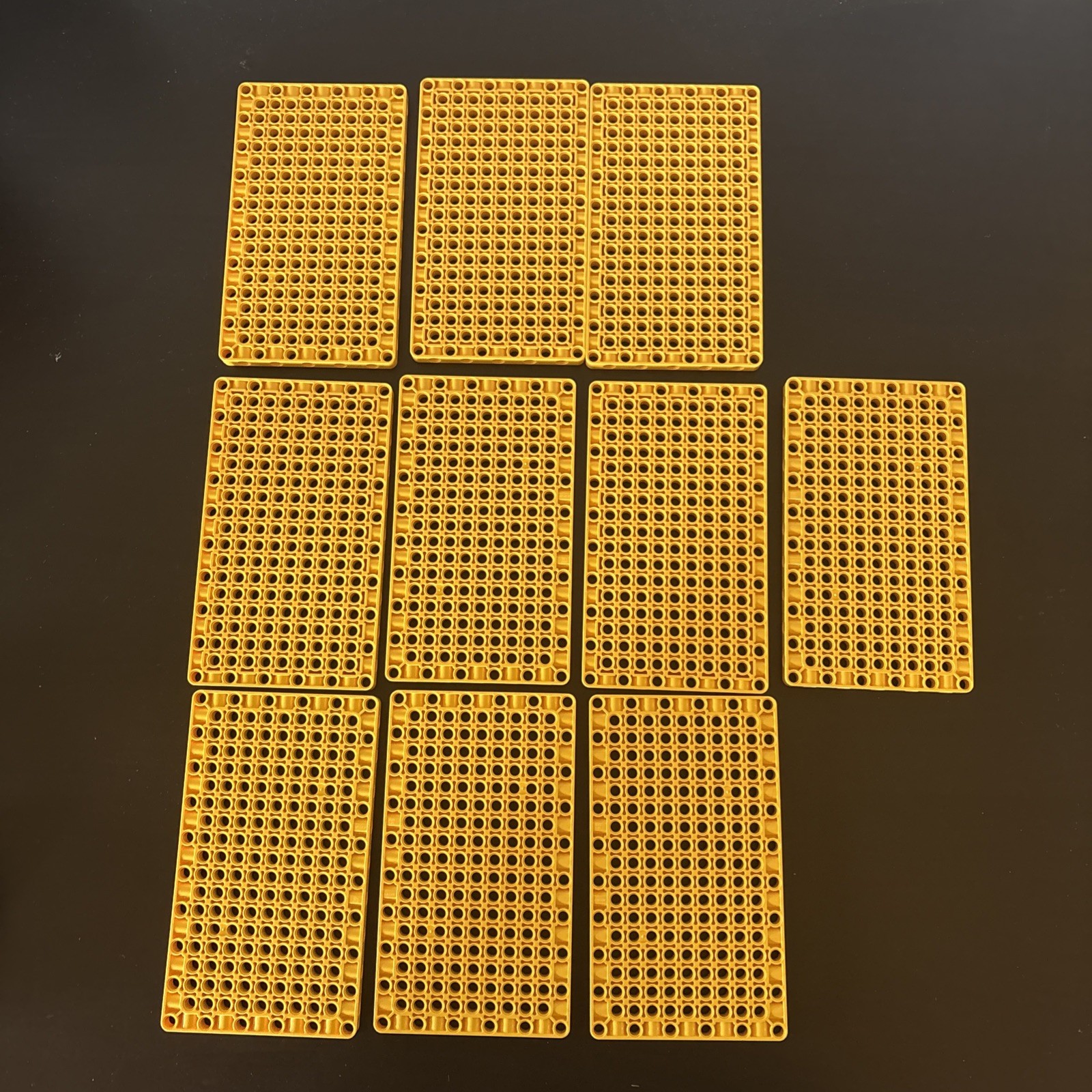 Lego 39369 Yellow Technic, 10 Panels Plate 11 x 19x 1