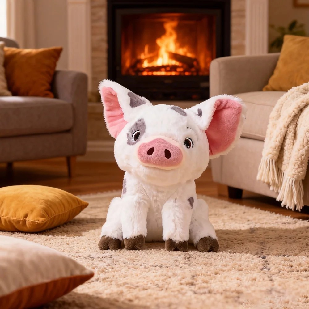 Disney Moana Pua Pig Chicken Shoulder Stuffed Plush Toy Soft Doll Cute Animal Disney Moana Pua Pig Chicken Shoulder Stuffed Plush Toy Soft Doll Cute Animal