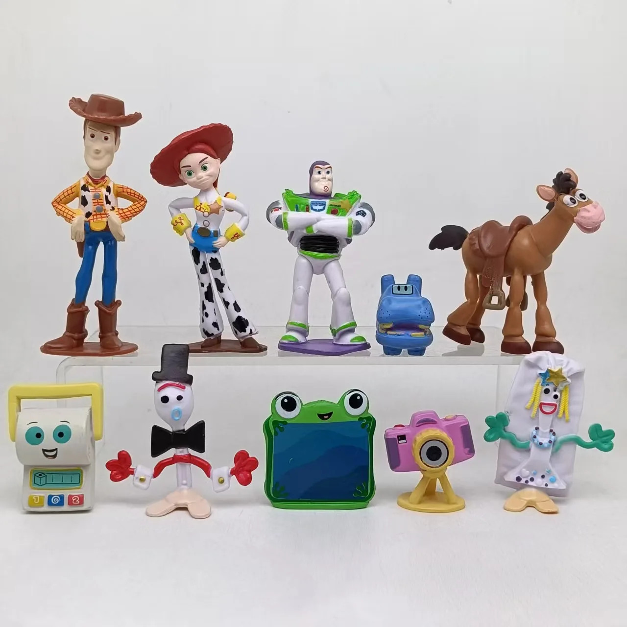 Hot 10Pcs/Set Movie Cartoon Toy Story 5 Jessie Woody Buzz Lightyear Forky Lilypa Hot 10Pcs/Set Movie Cartoon Toy Story 5 Jessie Woody Buzz Lightyear Forky Lilypa