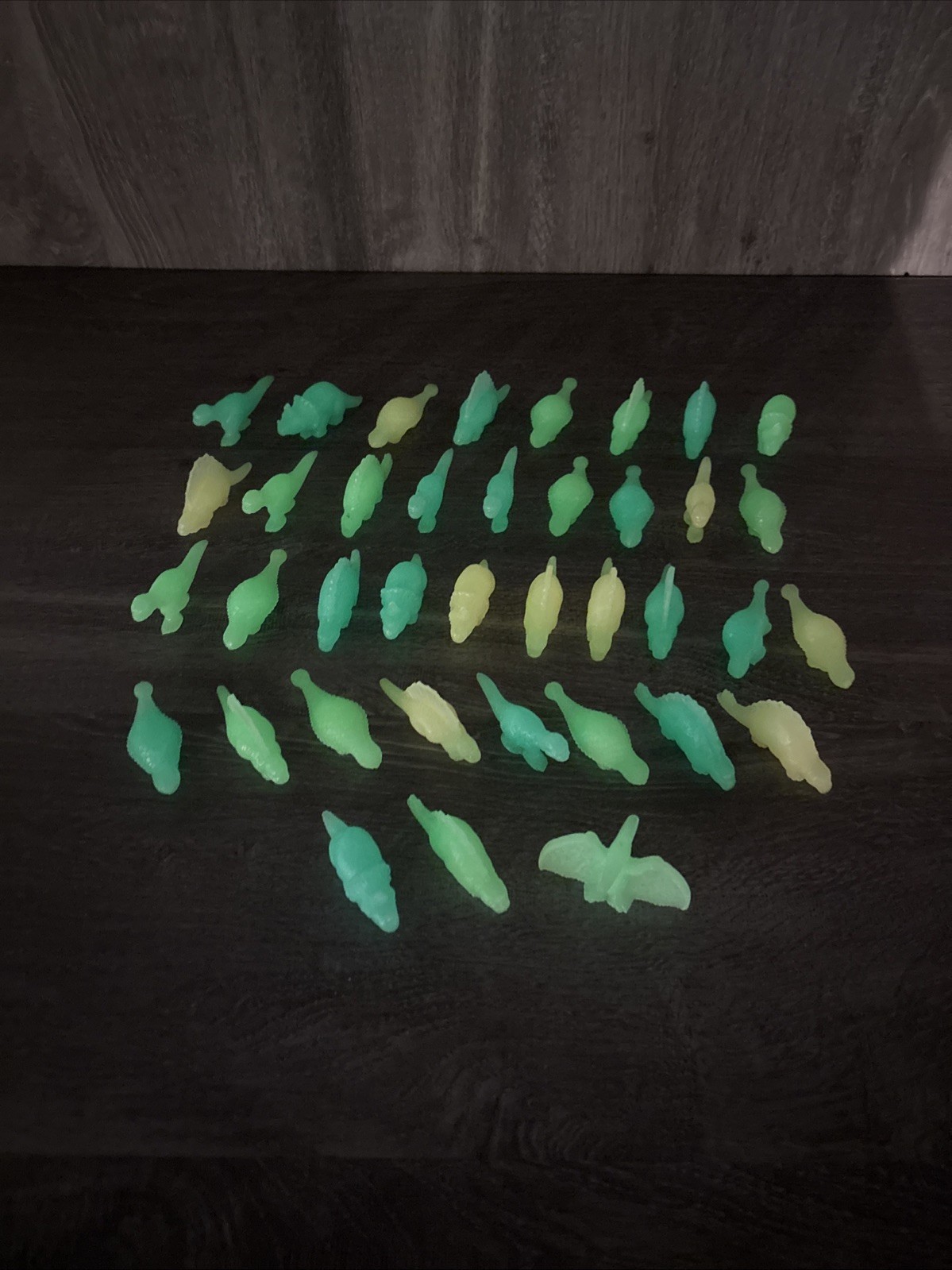 Vintage General Mills Dinosaur Lot 37 Glow in the Dark PVC Figure Cereal Premium