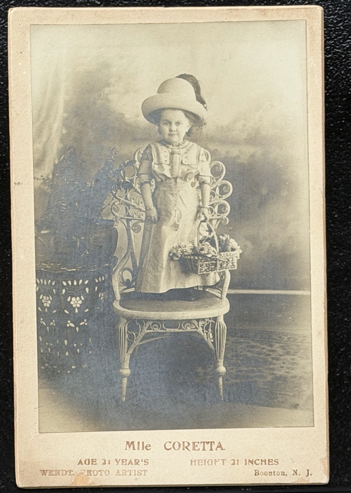 Antique Post Card Mlle Coretta French Actress Photo Paris France 1900s Antique Post Card Mlle Coretta French Actress Photo Paris France 1900s