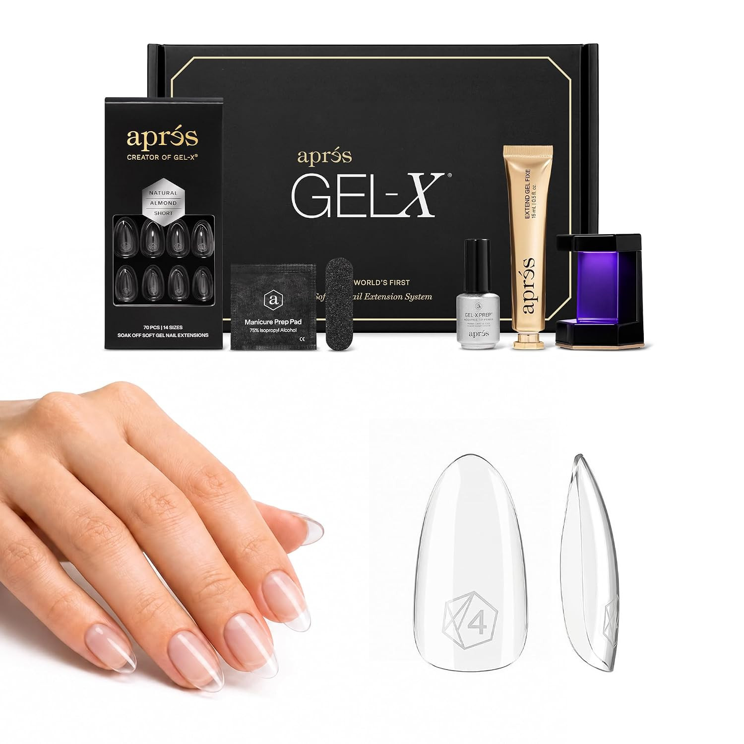 Mini Gel-X Starter Kit – At-Home Salon Quality Soft Gel Nail Extension Kit with