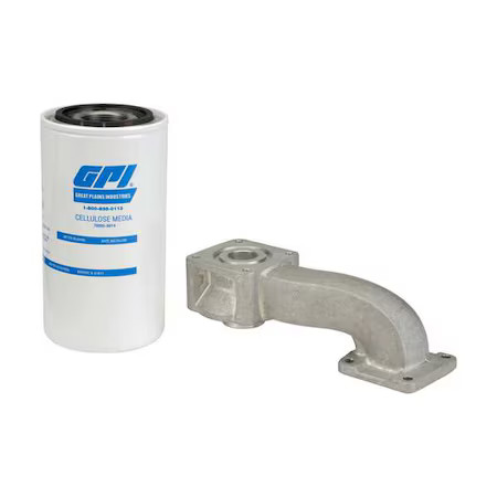 Gpi 129500-01 Fuel Filter Kit, 10Micron, 25 Gpm, 50Psi, 8 In L