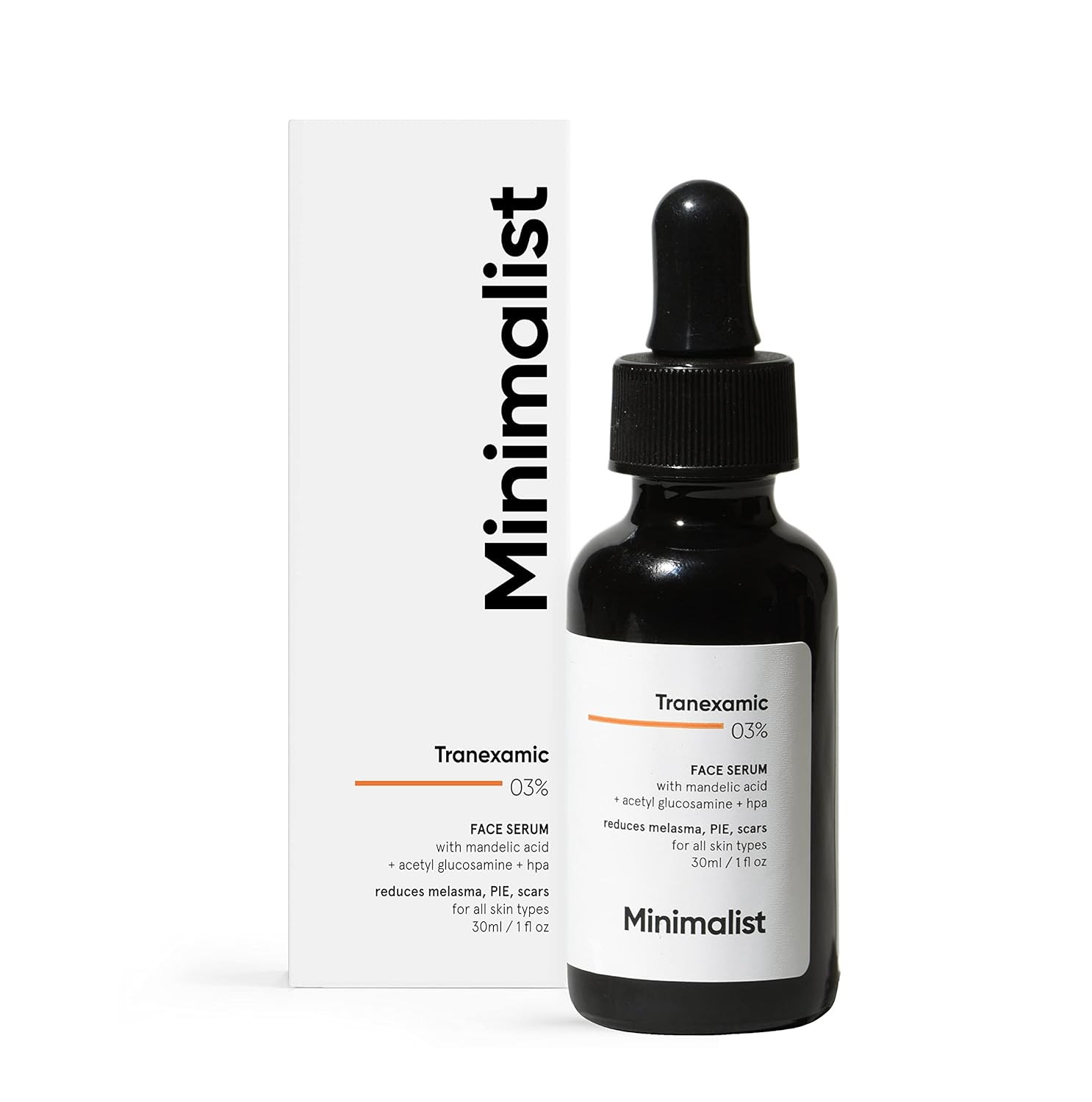 Minimalist 3% Tranexamic  Face Serum for Melasma, 30ml-