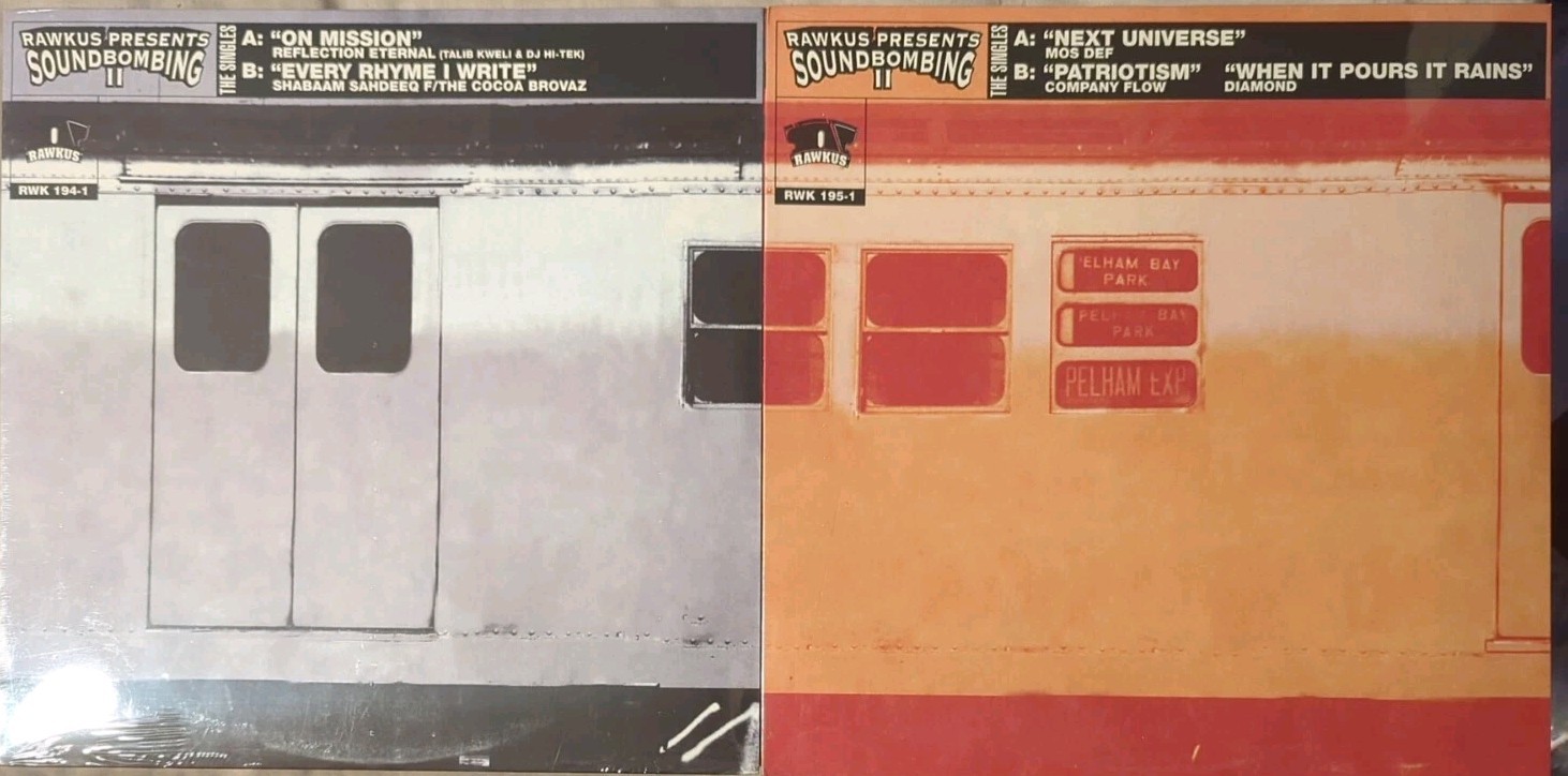 Rawkus Presents Soundbombing II Vinyl Record LP 2-Disc Set (Mos Def, More) SEALD Rawkus Presents Soundbombing II Vinyl Record LP 2-Disc Set (Mos Def, More) SEALD