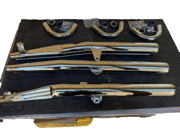 Kawasaki H1 1969-1970 Full Exhaust Restored