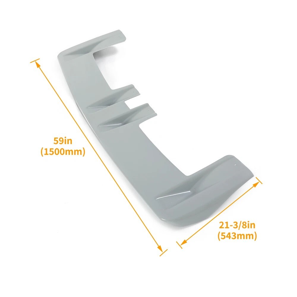 PAINTABLE TRUCK CAB SUN-VISOR FOR FORD F-250/F-350/F-450/F-550 SUPER DUTY 99-16