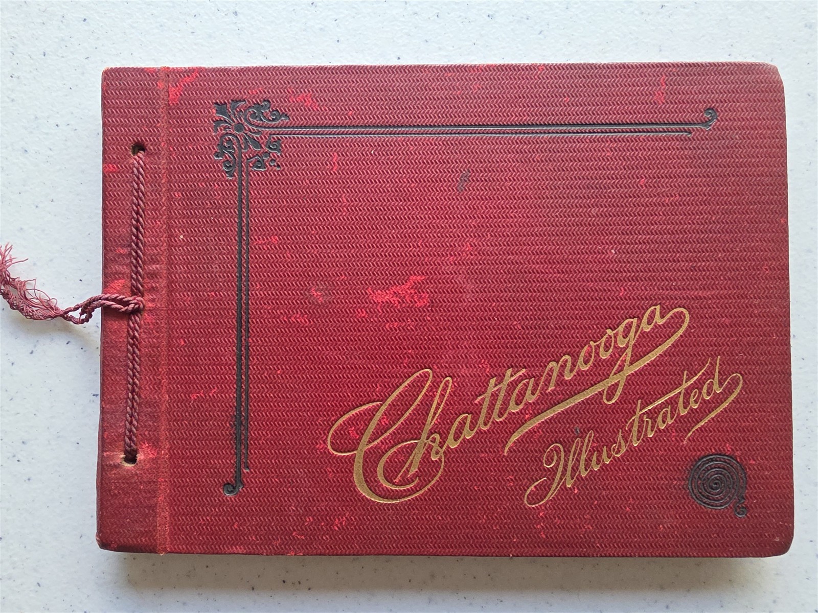Chattanooga Tennessee Antique 1890 Portfolio of Photographs, 32 Photogravures