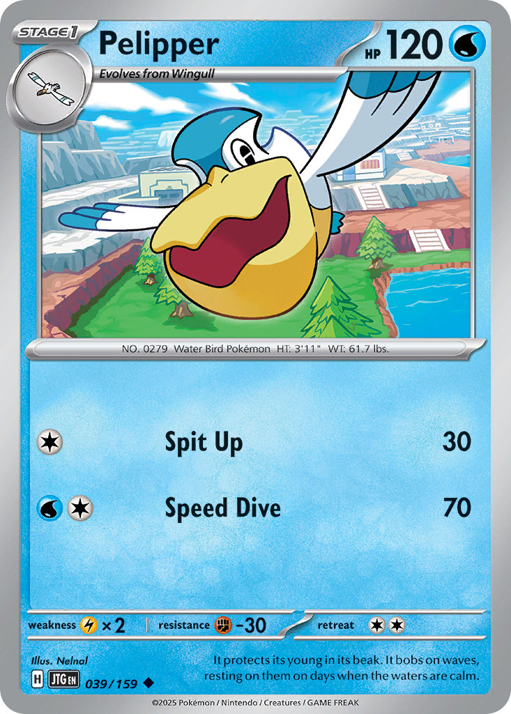 PELIPPER 039/159 NM POKEMON PELIPPER 039/159 NM POKEMON