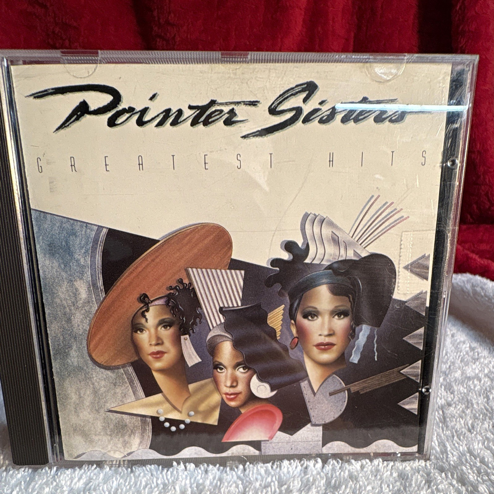Pointer Sisters Greatest Hits Pop CD 1989 RCA 9816-2-R Compilation Vintage Disco Pointer Sisters Greatest Hits Pop CD 1989 RCA 9816-2-R Compilation Vintage Disco