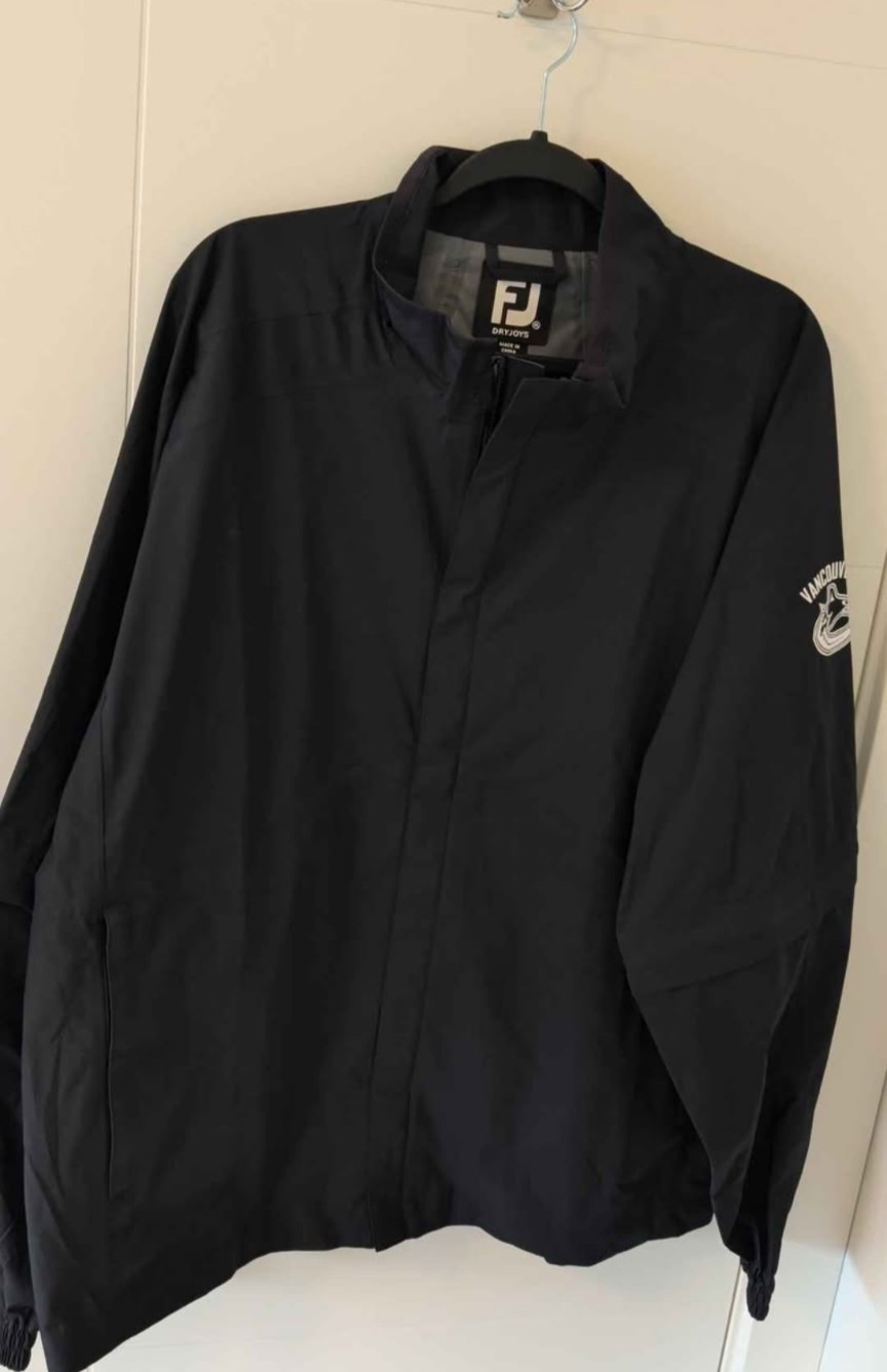 FootJoy DryJoys Vancouver Canucks Golf/Rain Jacket FootJoy DryJoys Vancouver Canucks Golf/Rain Jacket