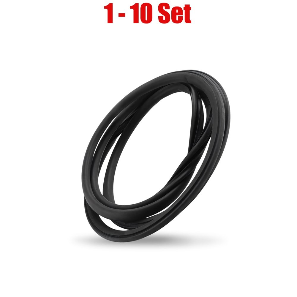 Black Sunroof Glass Weatherstrip Seal Replace 1-10Set For Honda Pilot 2005-2008